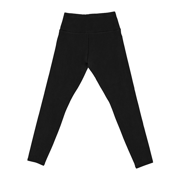 Unbranded Fleece Lined Leggings Large Black Womens Kitten Logo Embroidered  Pants