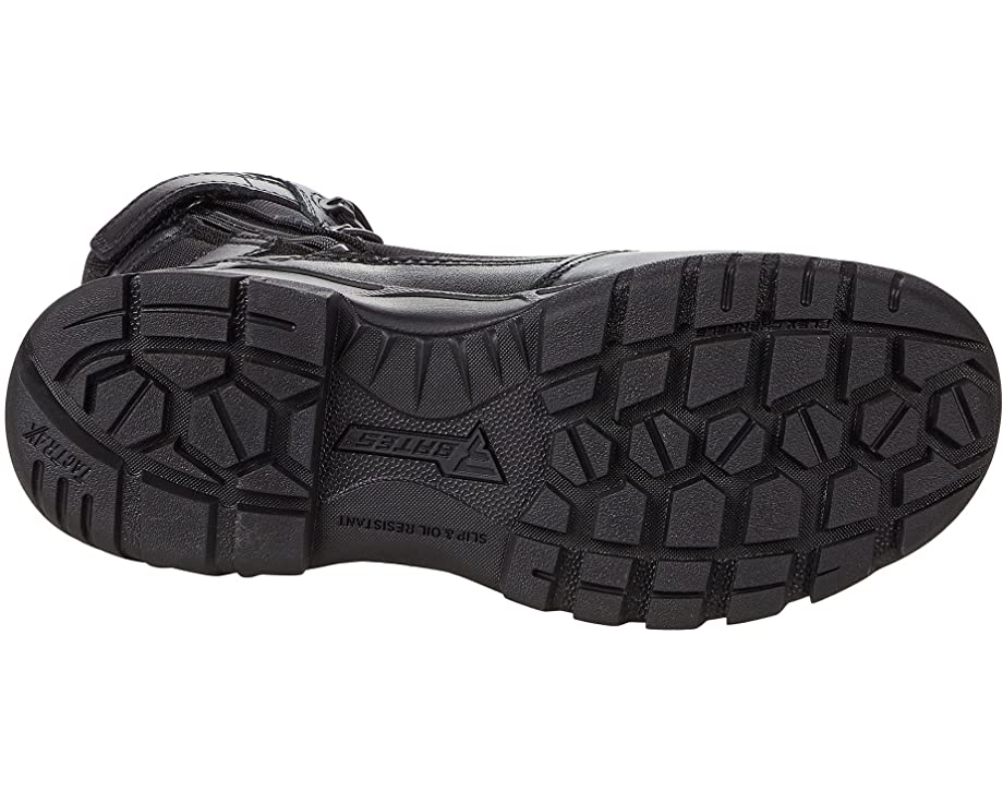 Bates Tactical Sport 2 Stivali Tattici Uomo – Cerniera Laterale, Suola TacTRAX Antiscivolo, Alti