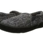 Acorn Fave Gore Charcoal Tweed Slipper pair view