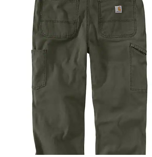  Carhartt Women's Rugged Flex Relaxed Fit Canvas Double-Front  Pant, Black: Clothing, Shoes & Jewelry