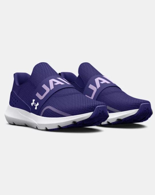 UNDER ARMOUR SURGE 3 SLIP RUNNING SHOES, NO LACE SNEAKER