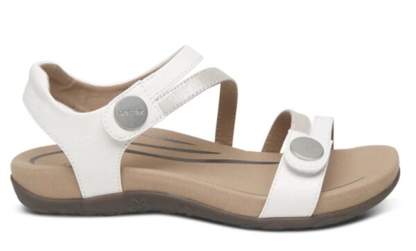 Aetrex Jess Adjustable Quarter Strap Sandal (Women's) - Image 2