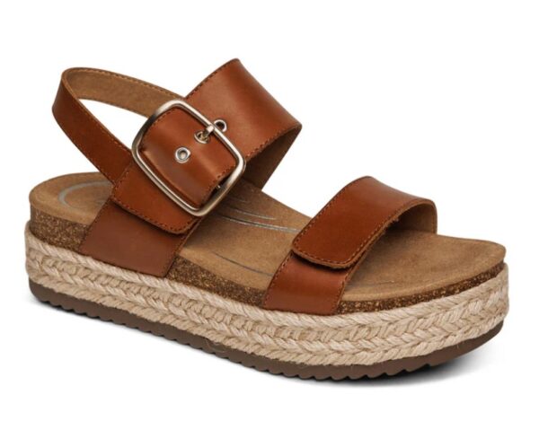 Aetrex Vania Arch Support Platform Sandal (Women's) - Image 3
