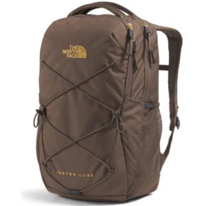 The North Face Jester Luxe Backpack - Smokey Brown/Gold Metallic