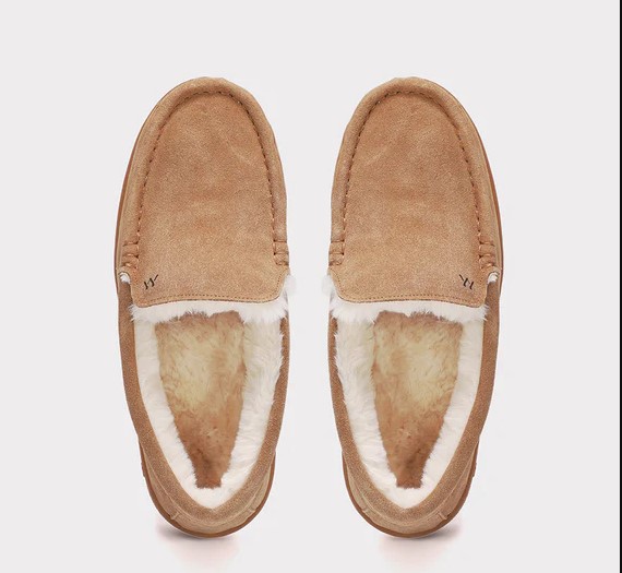 Mykos, Harrison Slipper, Chestnut, Men's, top view
