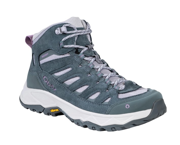 Women's Oboz Sawtooth Ascent Mid, Waterproof, Monsoon, Front view