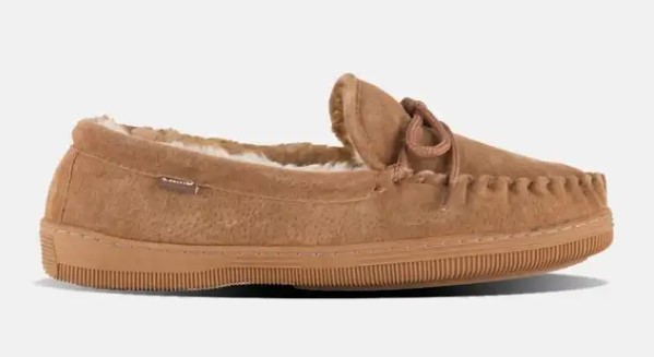 Lamo, Slipper Moc, Chestnut, Men's, side view