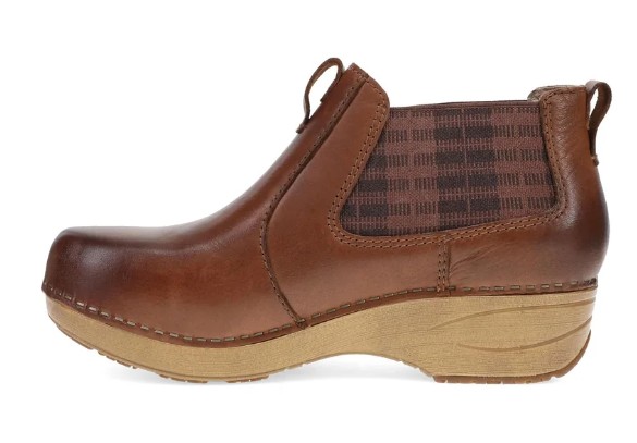 Women's, Dansko, Xp 2.0 Bootie, Brown, Medial View