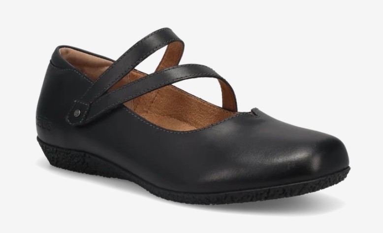Women's, Taos, Banter, Shoe, Black, Front Angle View
