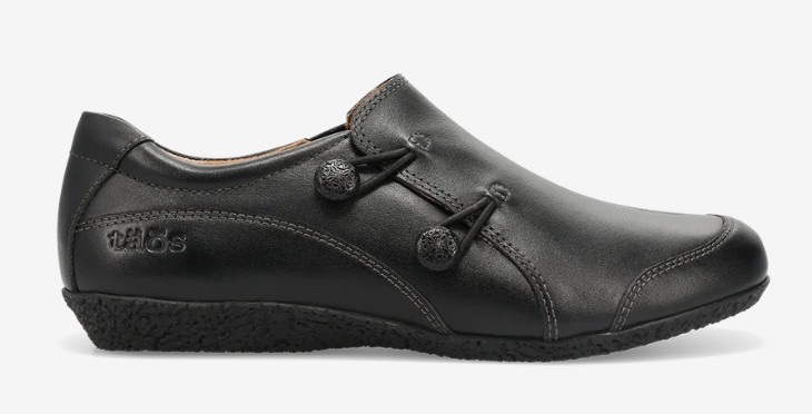 Women's, Taos, Ramble, Shoe, Black, Lateral View