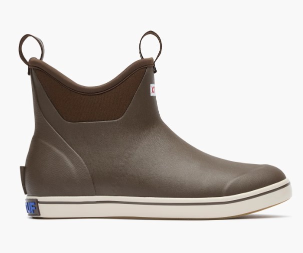 Xtratuf, Fleece, Lined, Ankle, Deck, Boot, Legacy Brown, Men's, side, view